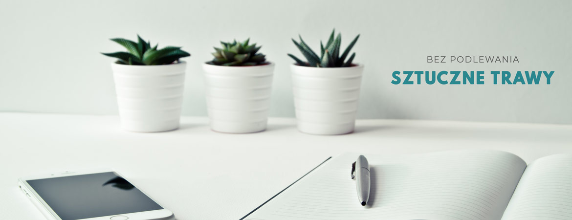 Sztuczne trawy kwiaty do dekoracji domu biura mieszkania